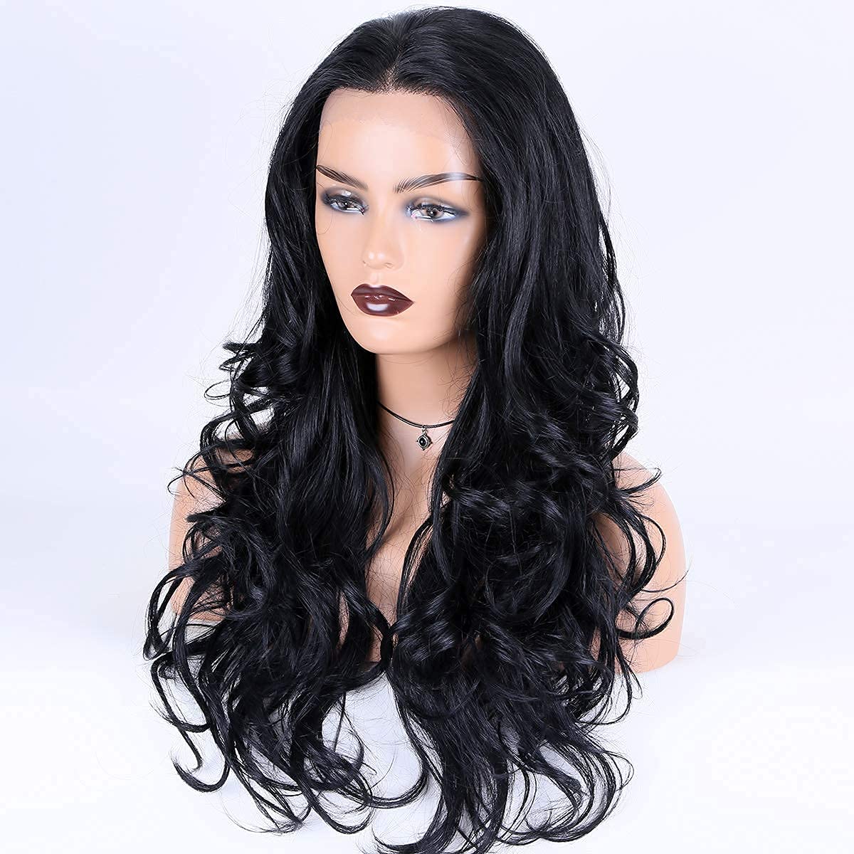 Long Black Curly Hairstyles For Women-13×4 HD Lace Front Wig – Sheer Beauté  & Jewelry