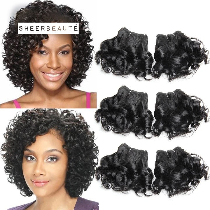 Curly Brazilian Hair Weave Human Hair Bundles
