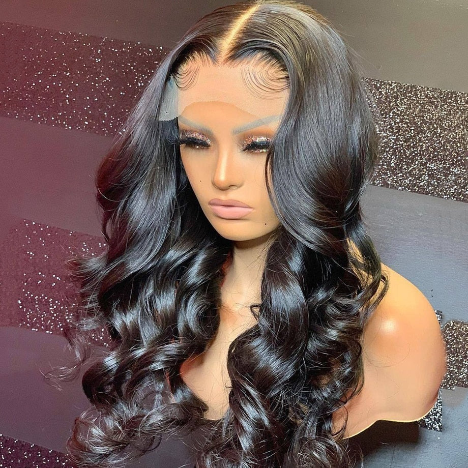 Body Wave Brazilian Human Hair 13x4 Full Hd Lace Front Wig