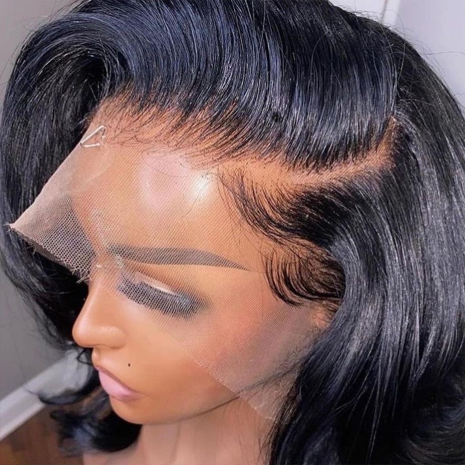 Body Wave Brazilian Human Hair 13x4 Full Hd Lace Front Wig