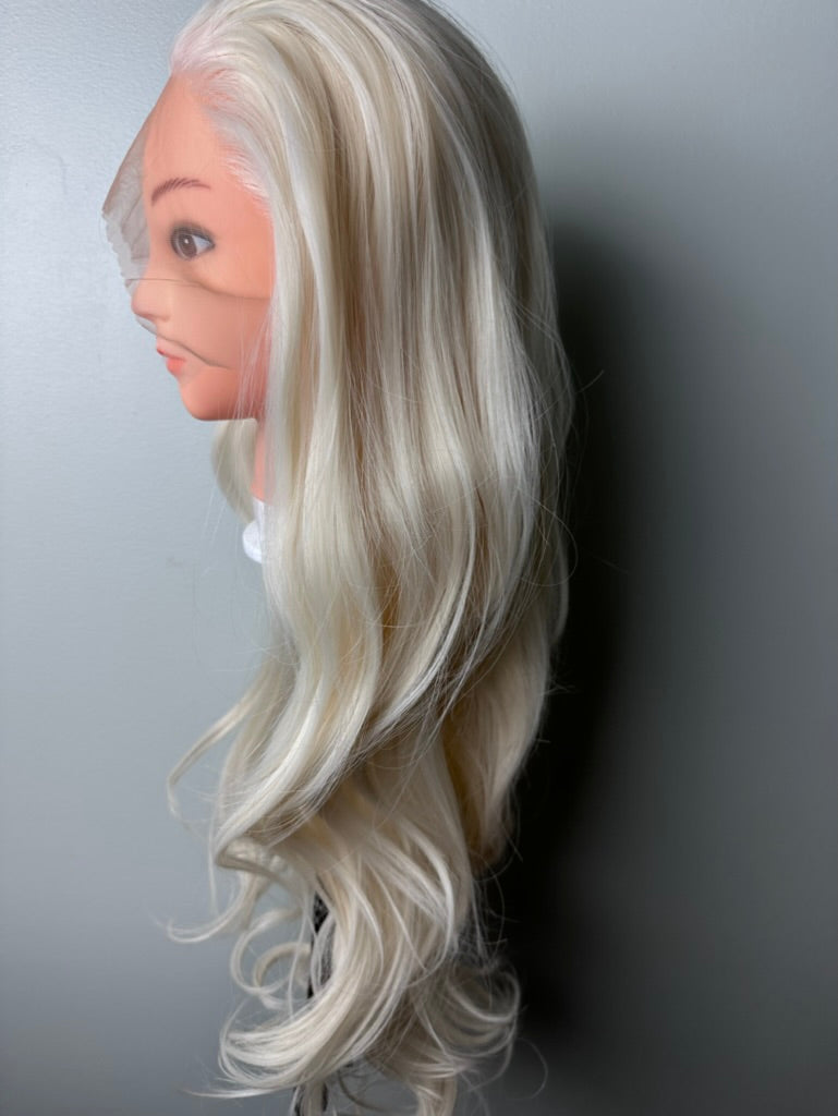 Cosplay Hair Wig White Blonde Wig Platinum Blonde Wig Snow White