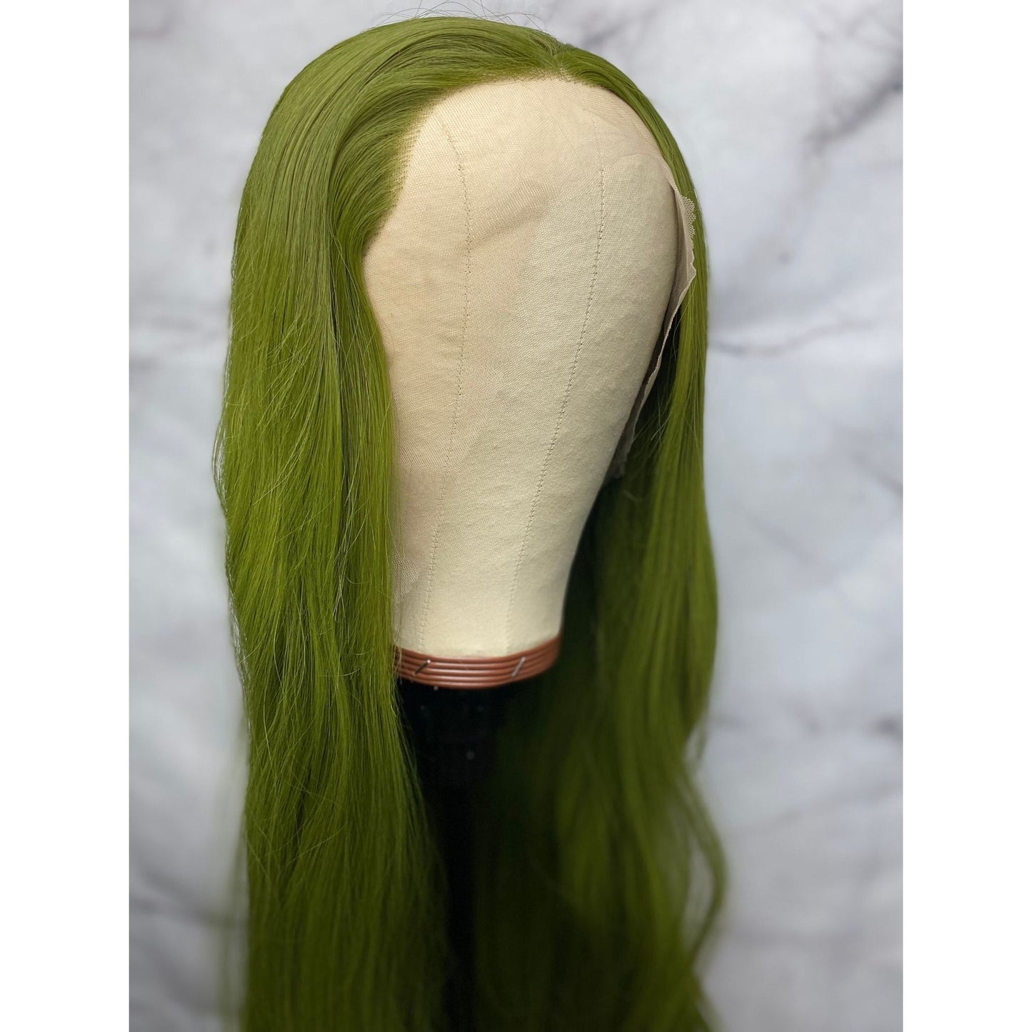 Olive Green Hair Wig, Dark Green Wig,Lace Front Wig