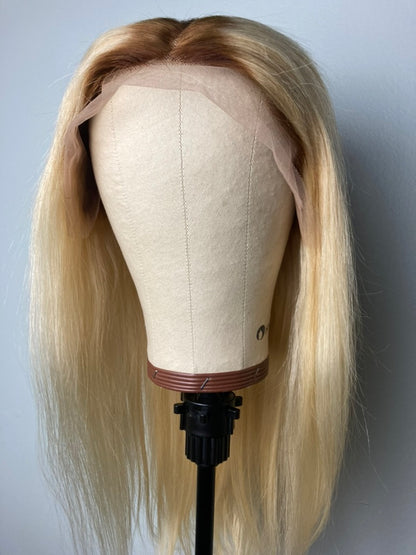 613 Ombre Blonde 13X6 Lace Front Human Hair Wig