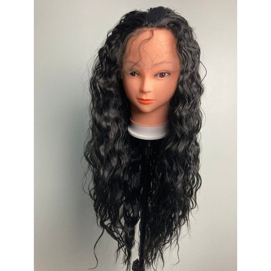 Long Afro Wigs,Black Wig,Black Curly Wigs ,Kinky Curly Lace Front Wig,Long Black Hair Wig -Wigs For Women,Loose Wave Wigs,Drag Wig,