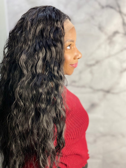 Deep Wave Curly Lace Front Wig