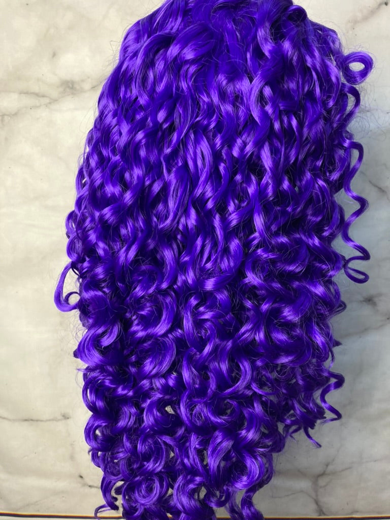 Purple Lace Front Violet Wig