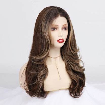 Light Brown/Blonde  Lace Front Wig