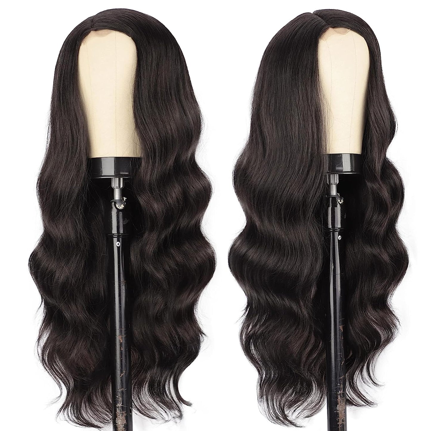 Long Side Part Wavy Wigs for Women