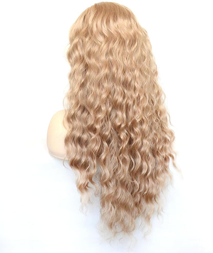 Ash Blonde Cosplay Lace Front Wigs