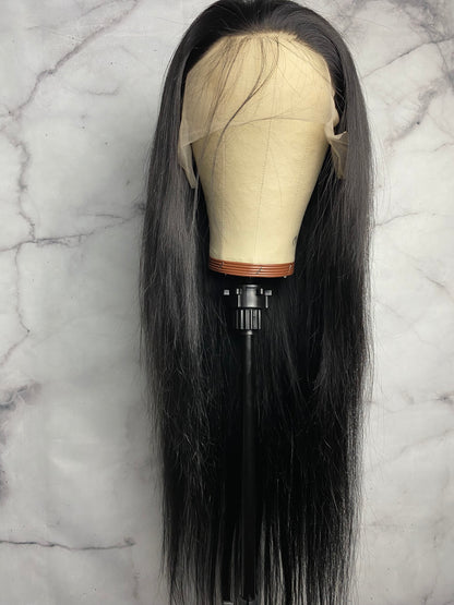 13x6 30 Inch Straight Human Hair HD Lace Front Wigs