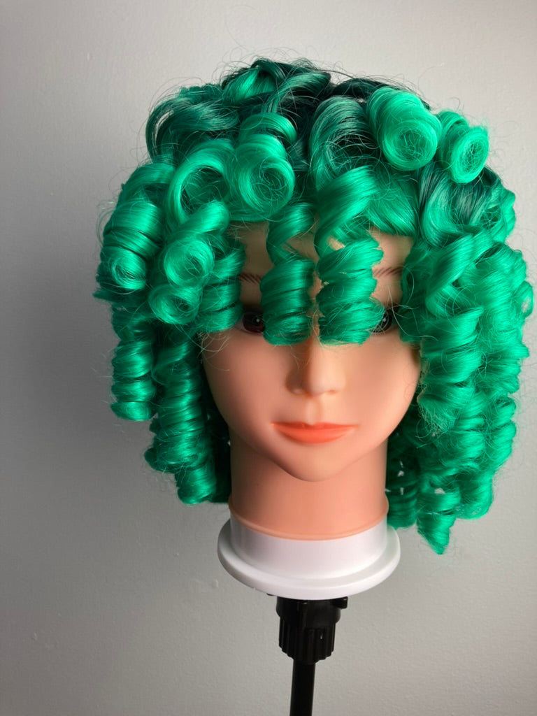 Big w green clearance wig