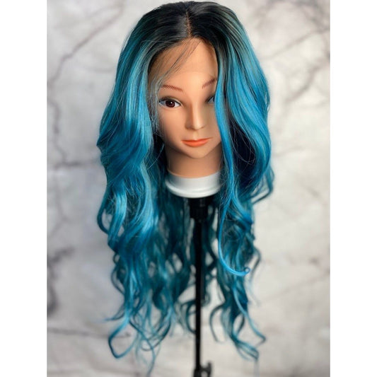 Blue Wig,Aqua Blue Wig