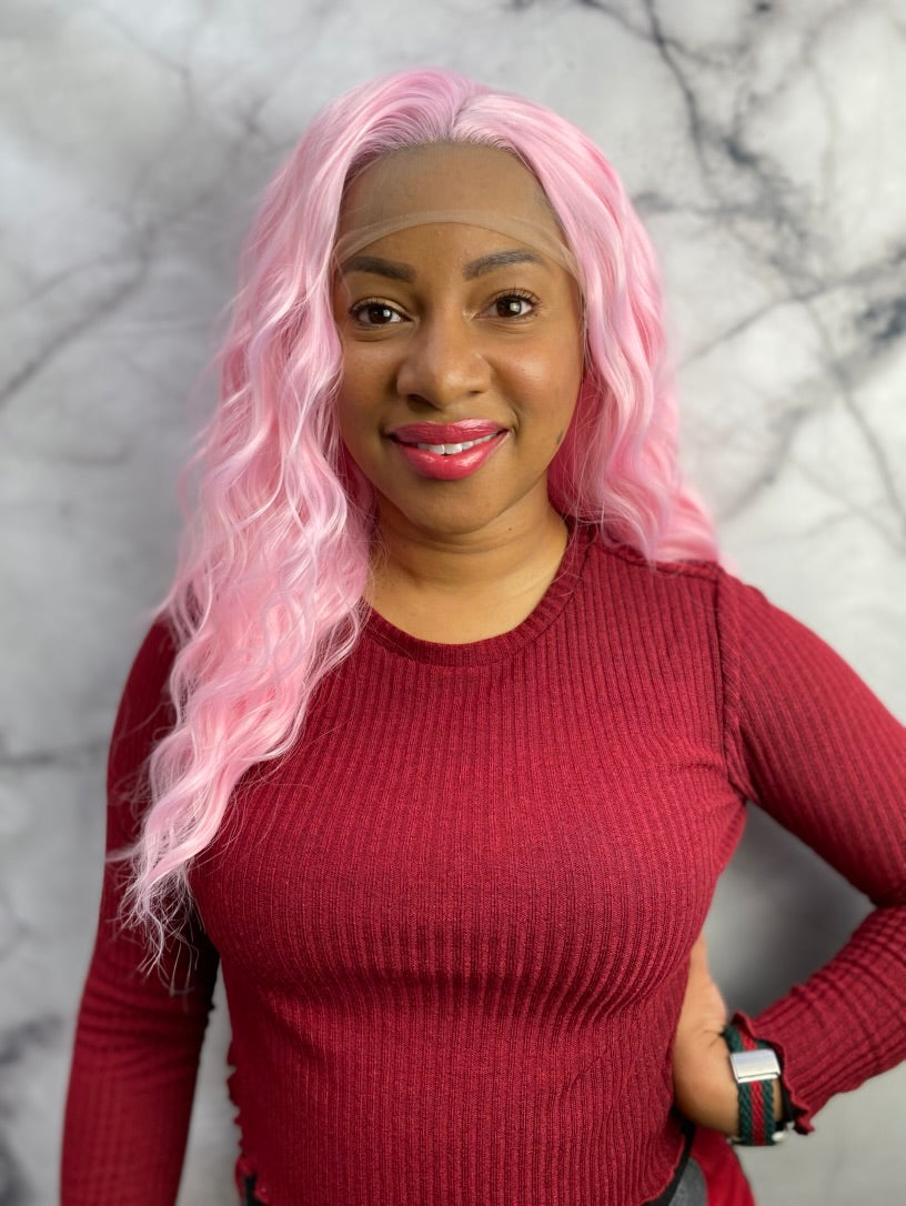 Short Bob Pink Wig,Pink Lace Wig,Lace Front Pink Wig,Short Lace Front Wig For Women,Drag Performer Wigs,Cosplay Wig