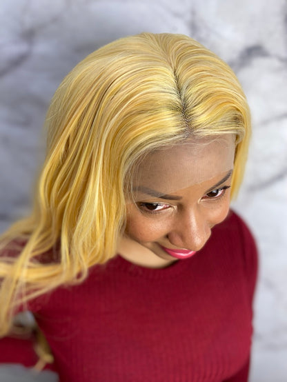 Yellow Wig,Yellow Hair Wigs,Lace Front Wig,Drag Queen Yellow Wigs | Celebrity Hair Wigs,Yellow Lace Front Wig,Light Yellow Wig