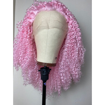 Pinky Kinky Curly Lace Front Wig