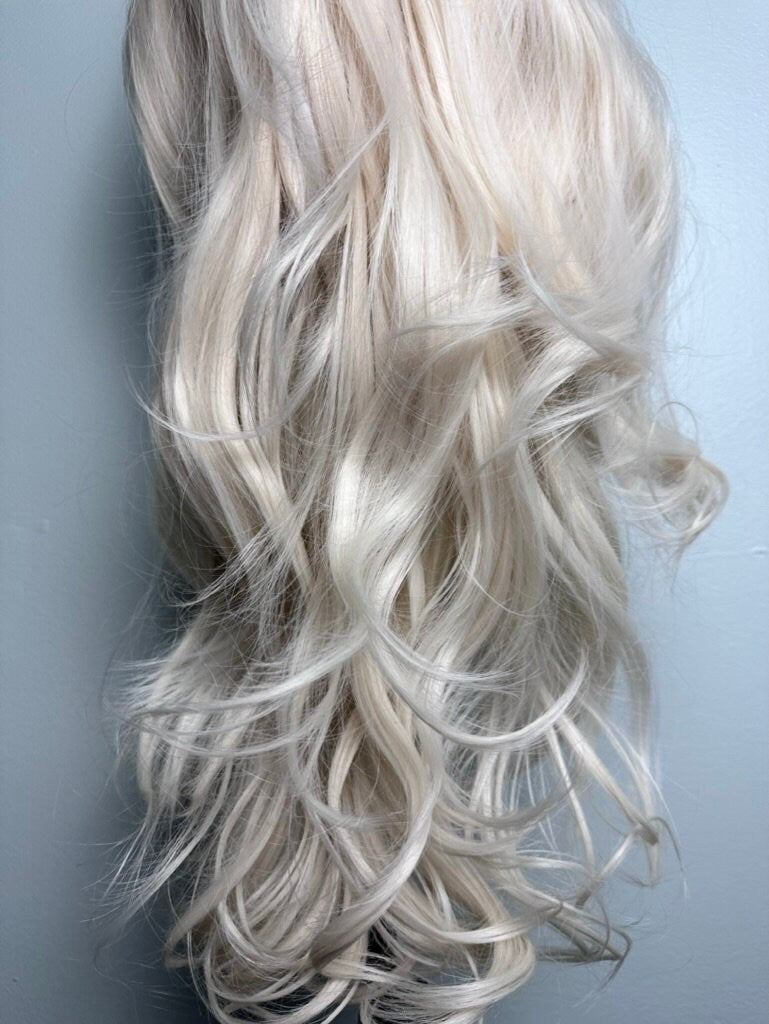 White wig outlet dye