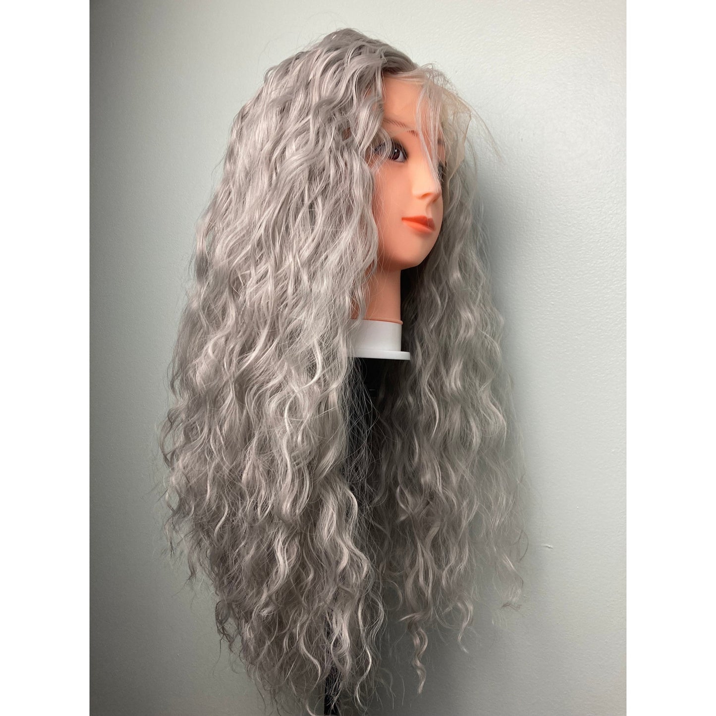 Grey Wig Silver Gray Wig Lace Front Wig