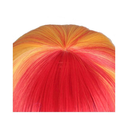 Long Curly Rainbow Wig-With 2 Ponytails