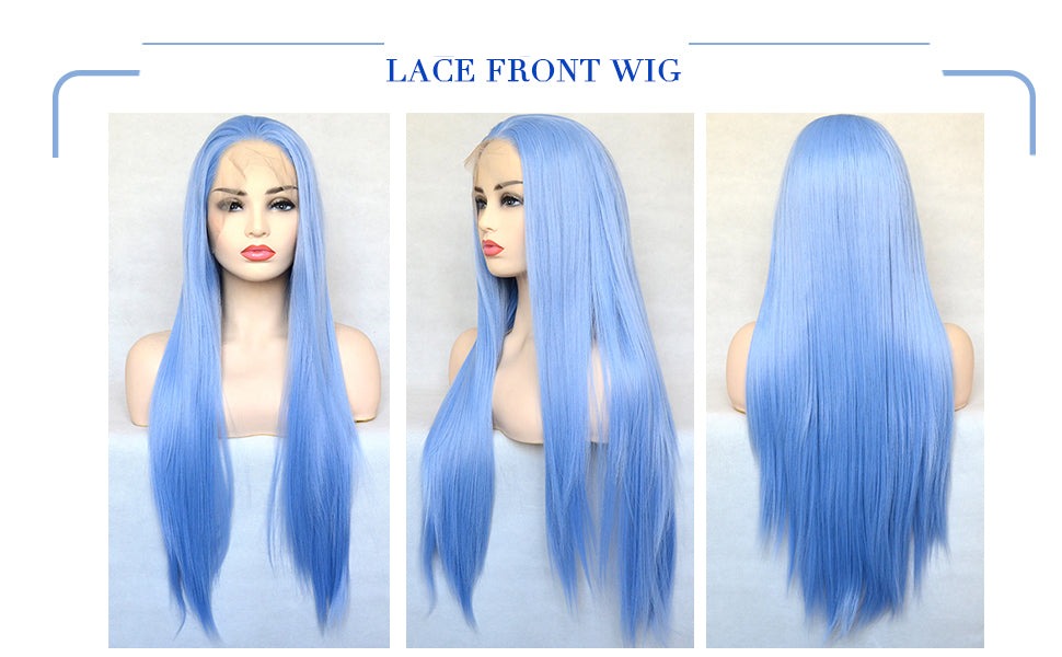 Long Straight Lace Front Wigs