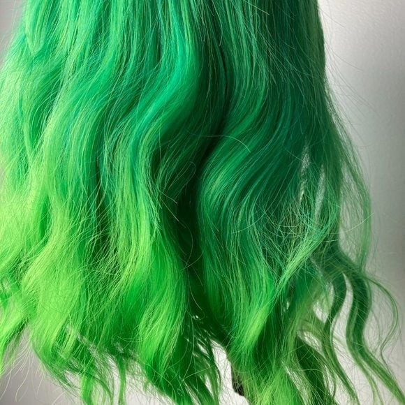 Billie Eilish Green Hair Wigs