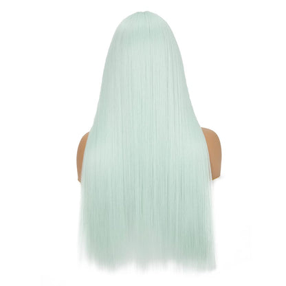 Mint Green Straight Lace Front Wig