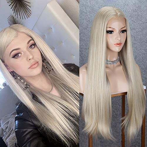 Free Deep Part Blonde Lace Front Wig