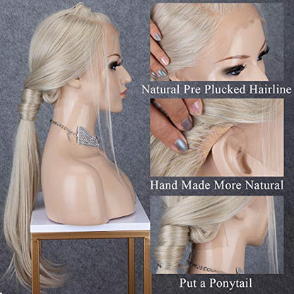 Free Deep Part Blonde Lace Front Wig