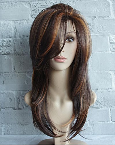Long Layered Shoulder Length wig