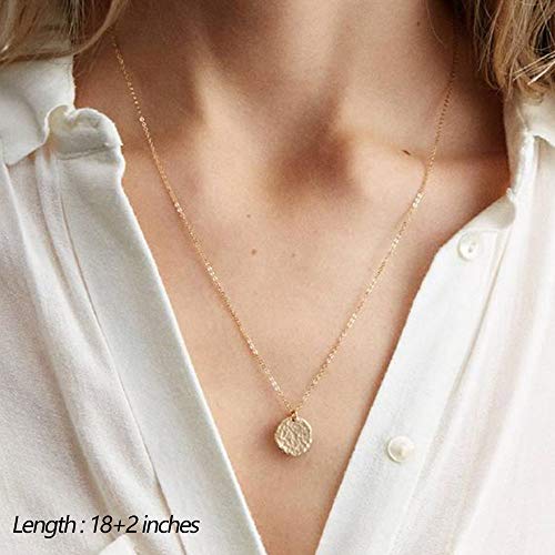 Turandoss Dainty Layering Pearls Necklace