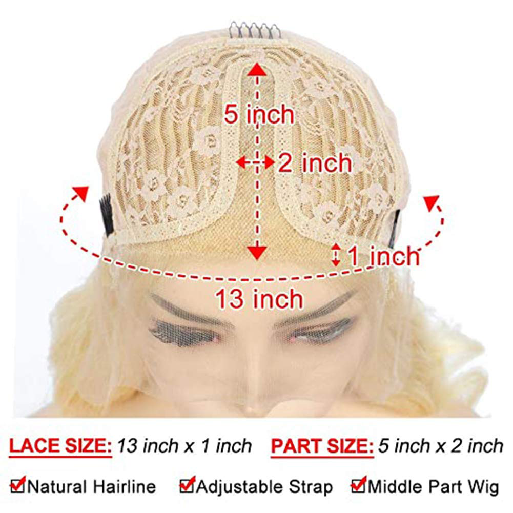 Body Wave Blonde HD Transparent Lace Front Wigs |Sheer Beaute Human Hair Wig 