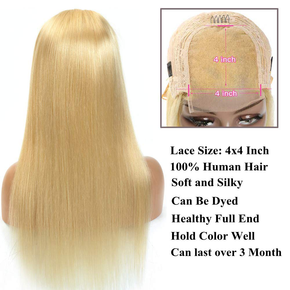 HD 613 Blonde Lace Front Human Hair Wigs|DragQueen Women Wigs