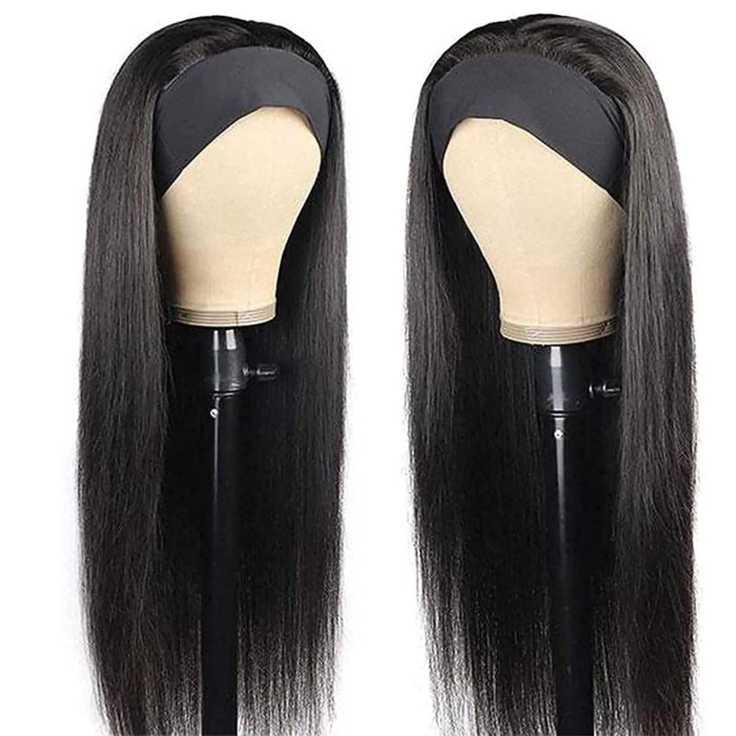 14 Inch Short Bob  Straight Headband Human Hair Wigs For Women/Dragqueen