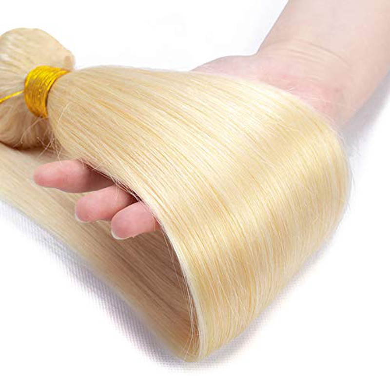 613 Color Straight Blonde Human Hair Bundles |Hair Weave