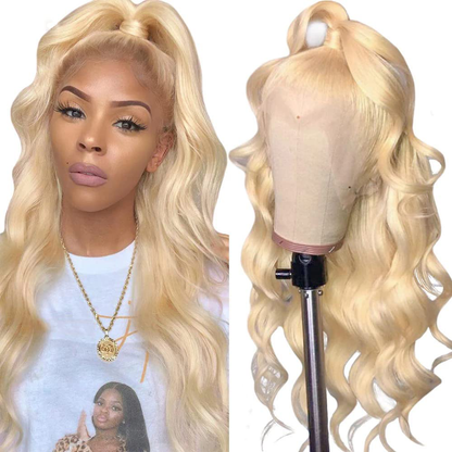 SheerBeaute 613 Body Wave Transparent Lace Front Human Hair Wig|4x4 Lace Closure