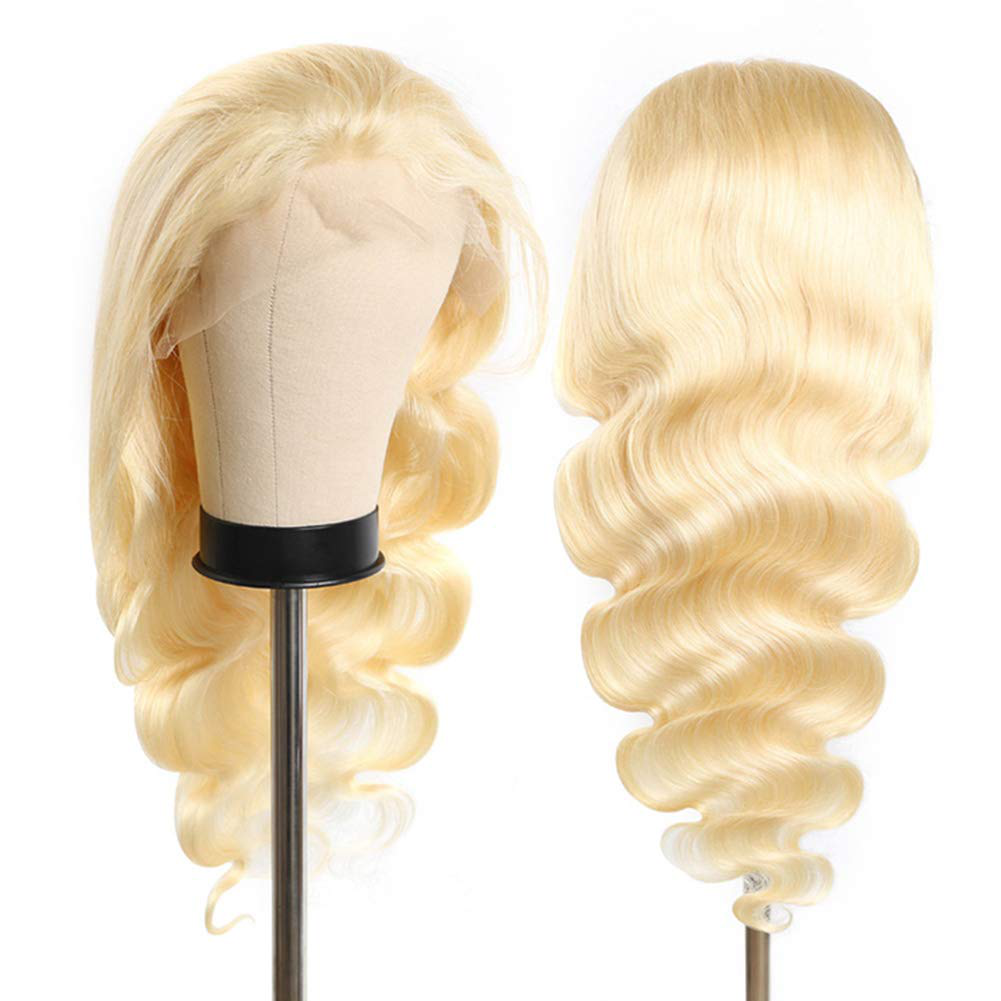 Body Wave Blonde HD Transparent Lace Front Wigs |Sheer Beaute Human Hair Wig 