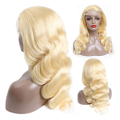 28inch Long 613 Blonde HD Lace Front Human Hair Wigs| Pre Plucked with Baby Hair 