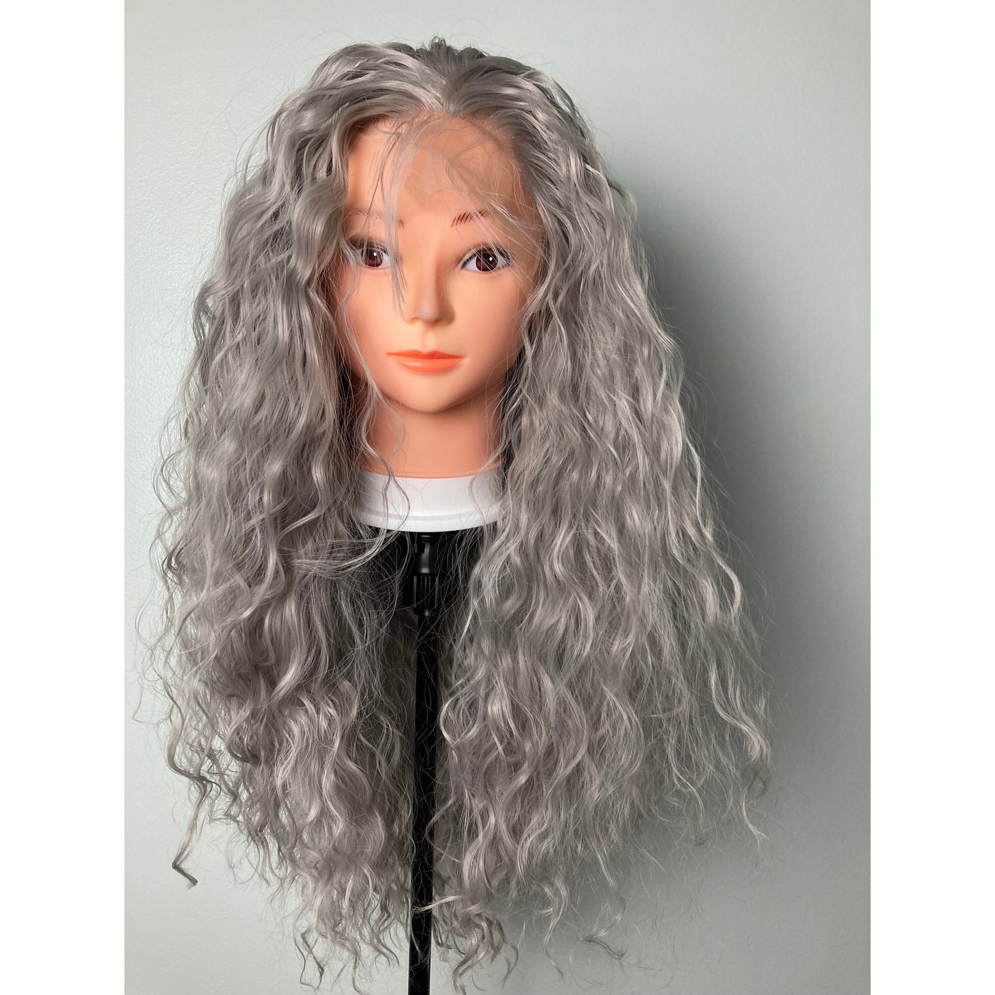 Grey Wig Silver Gray Wig Lace Front Wig