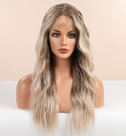 wavy wigs for black women,wigs with highlights,synthetic wigs for women,ombre wigs for women,deep wave frontal wig,wigs for women,highlighted wig,brown wig with highlights,synthetic lace wig,brown wig for women,ombre blonde wig lace synthetic wig,ombre lace wig,brown wigs with highlights,long wavy wig,wavy lace wig,ombre wig,613 wig,blonde wig,lace wighighlight lace wig,highlights wig,Light Blonde Wigs 