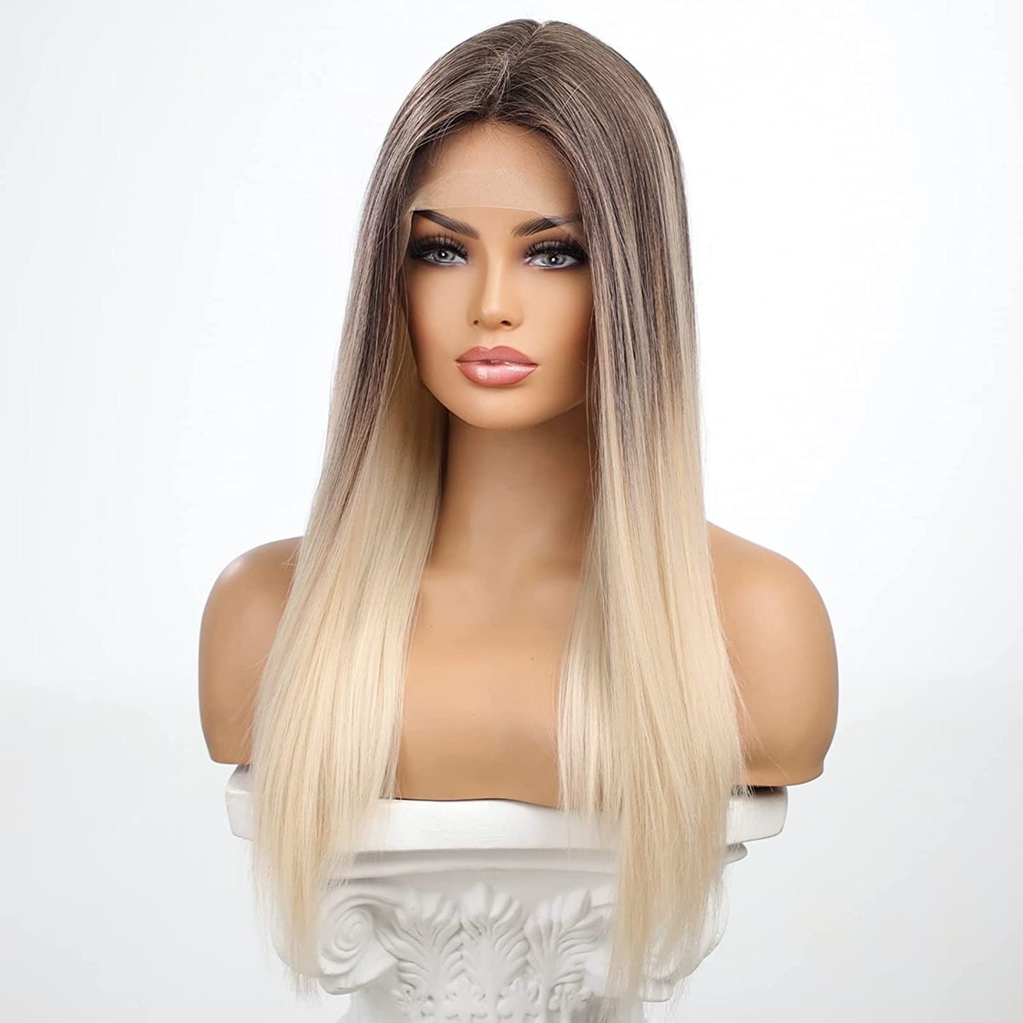 Platinum Blonde Lace Front Wig