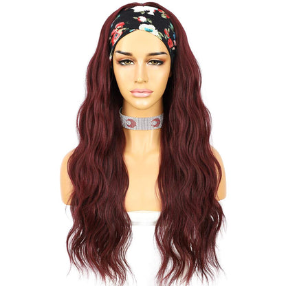 Glueless Synthetic Wigs ,Red hair wigs,Long Hair 