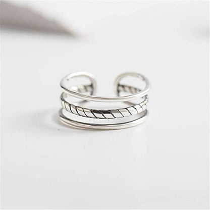 925 Sterling Silver Open Ring for Women