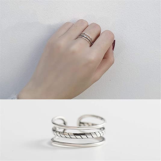 925 Sterling Silver Open Ring for Women