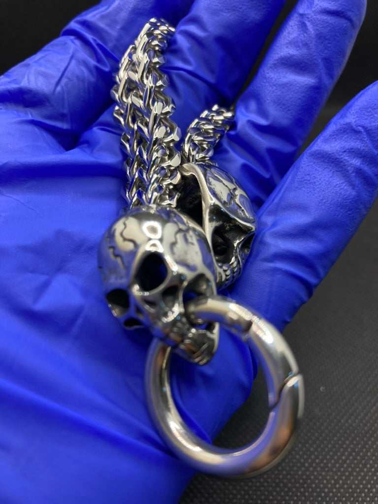 Skull Bracelet For Men ,Stainless Steel Link Bracelets