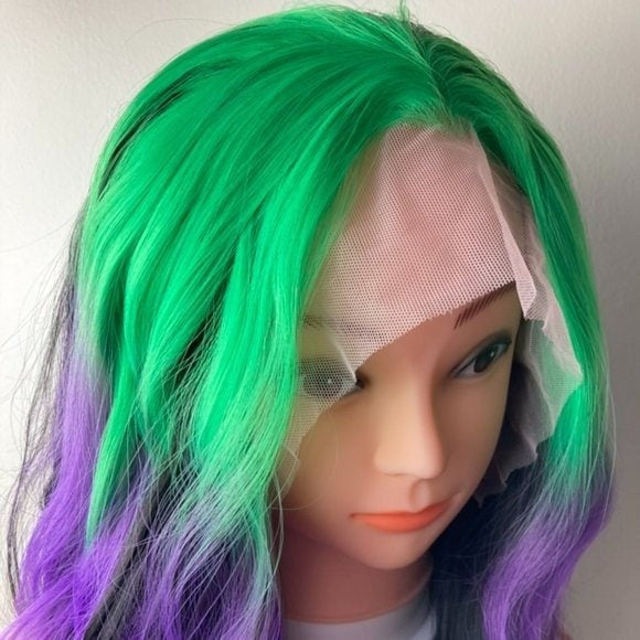 Mixed Colors Lace Front Wigs