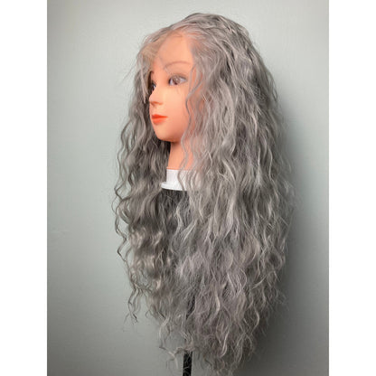 Grey Wig Silver Gray Wig Lace Front Wig