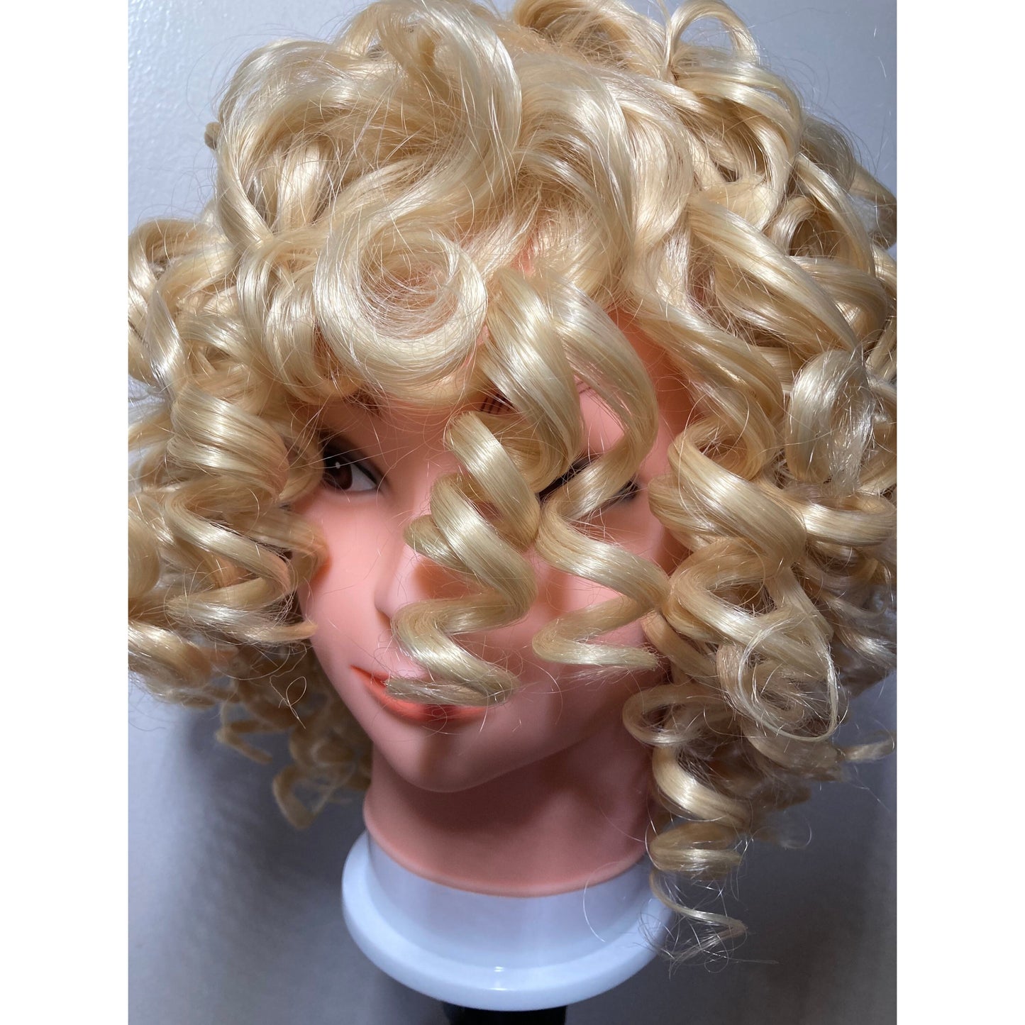 14inch AFRO Blonde Big Curly Wigs