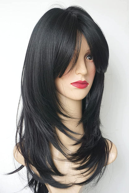 Long Layered Shoulder Length Wig