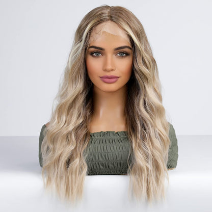 Ombre Brown Blonde Lace Front Wig
