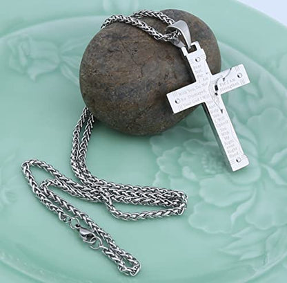 Stainless Steel Spiritual Necklace For Men's