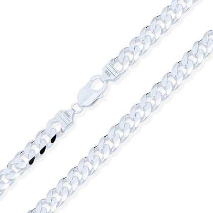 Solid Heavy 250 Gauge 925 Sterling Silver-18 Inch Chain Necklace For Men 